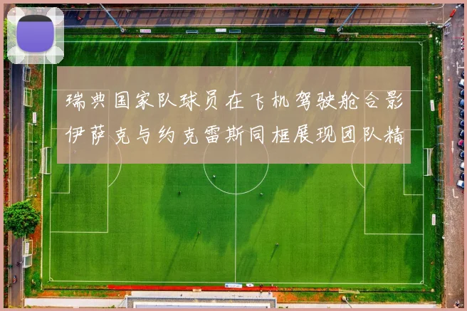 瑞典国家队球员在飞机驾驶舱合影伊萨克与约克雷斯同框展现团队精神